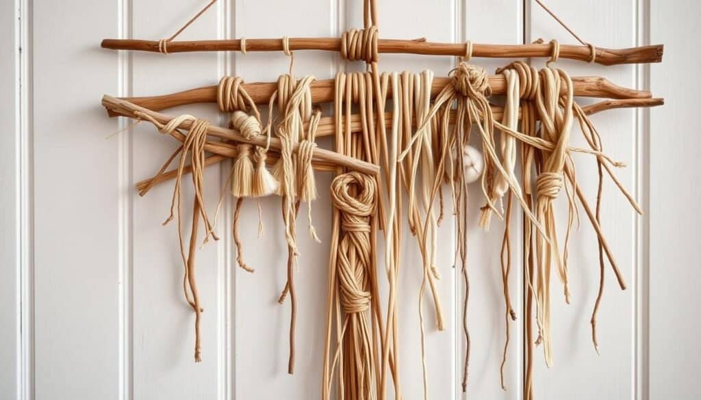 woven stick wall hangings