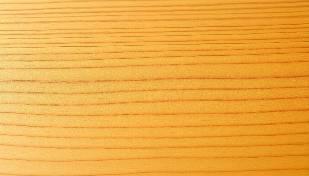 A detailed, high-resolution image of a natural wood grain texture, showcasing the intricate patterns, warm tones, and organic beauty of the material. The grain should have a smooth, satin-like finish, with subtle variations in color and texture that capture the essence of a well-crafted, hand-selected piece of wood. The lighting should be soft and natural, emphasizing the depth and richness of the grain. The image should have a calming, inviting atmosphere that evokes a sense of warmth and nurturing, perfectly complementing the article's theme of incorporating natural materials into the home.