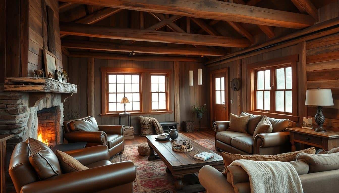 Feeling Nostalgic Today? Try Adding a  Few Rustic Wooden Accents
