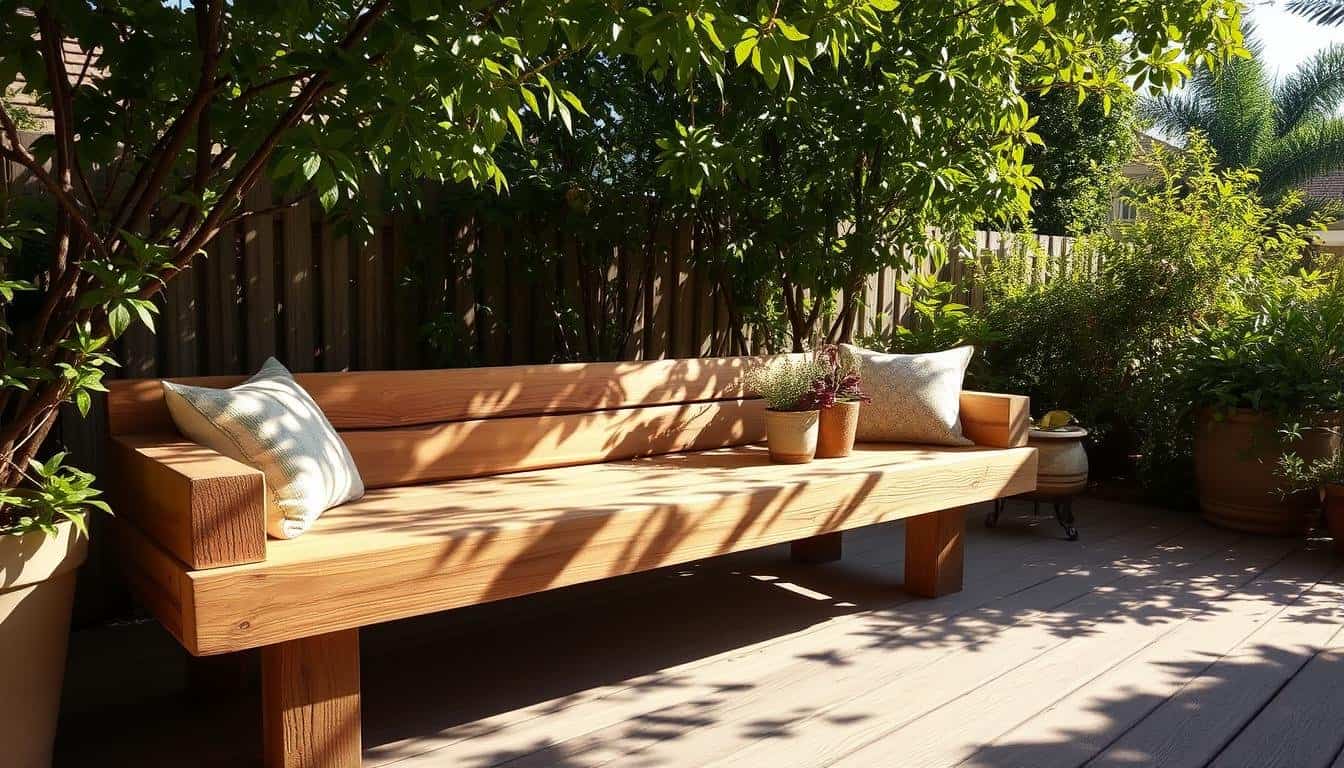 Patio Looking Dull Lately? Try Creating a Simple Wooden Piece for It