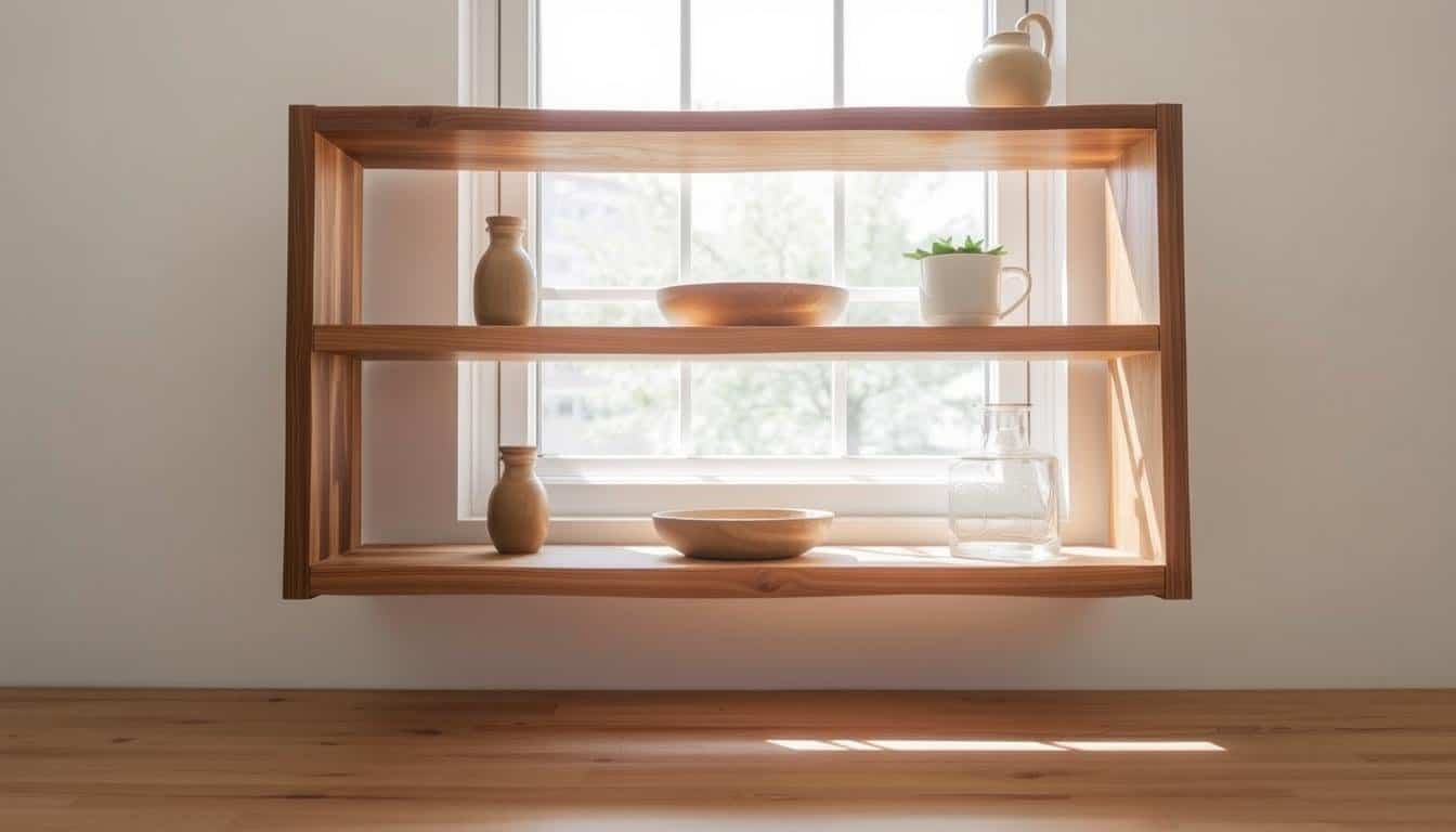Want a small project you can feel proud of? Make a tiny wooden kitchen shelf.