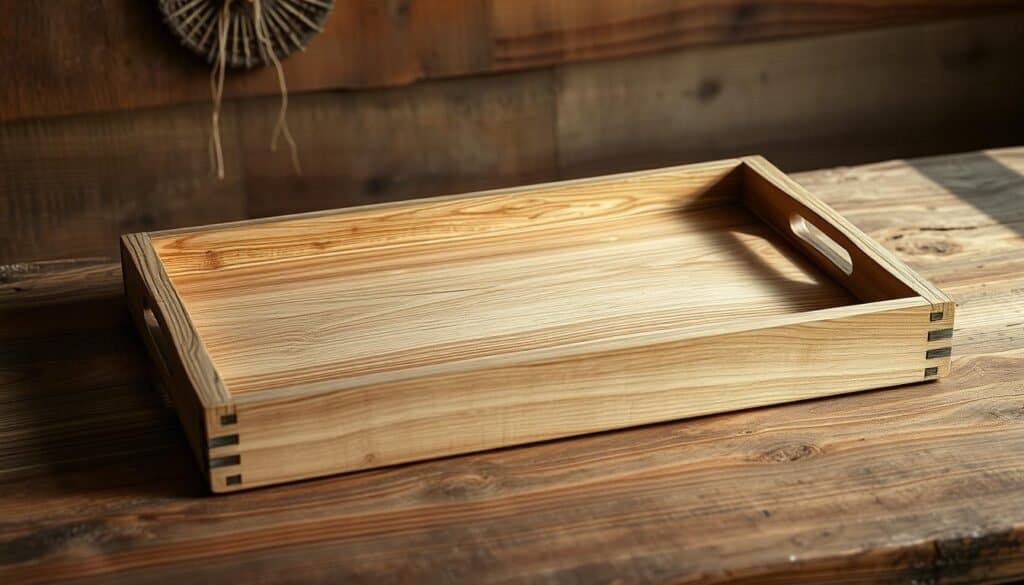 rustic serving tray