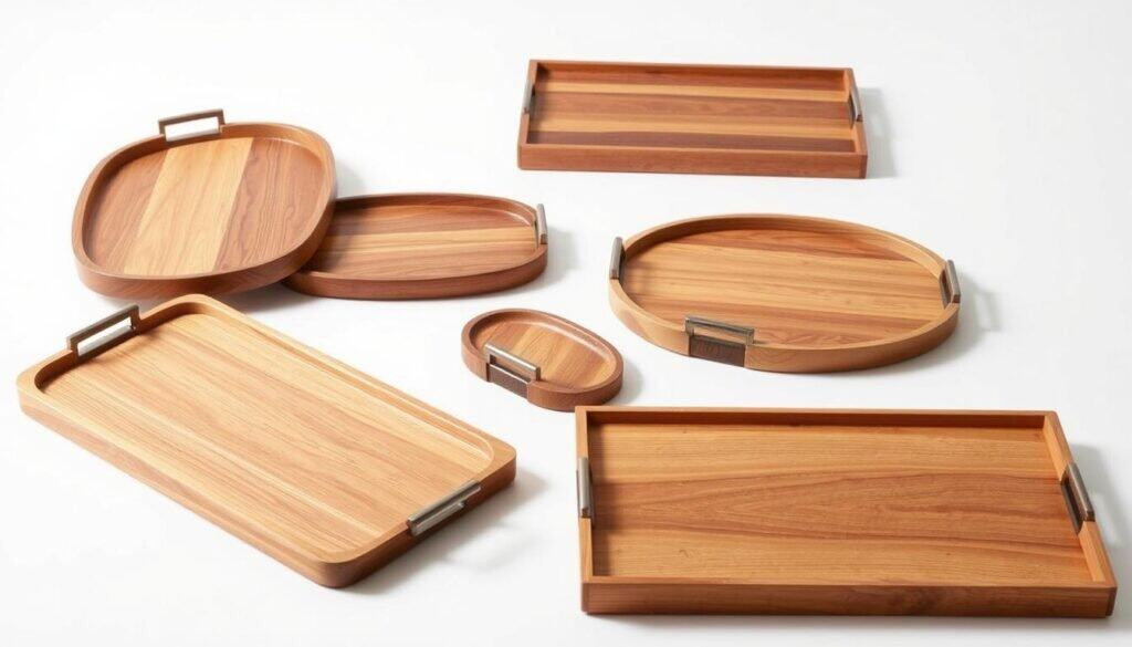 serving trays with handles
