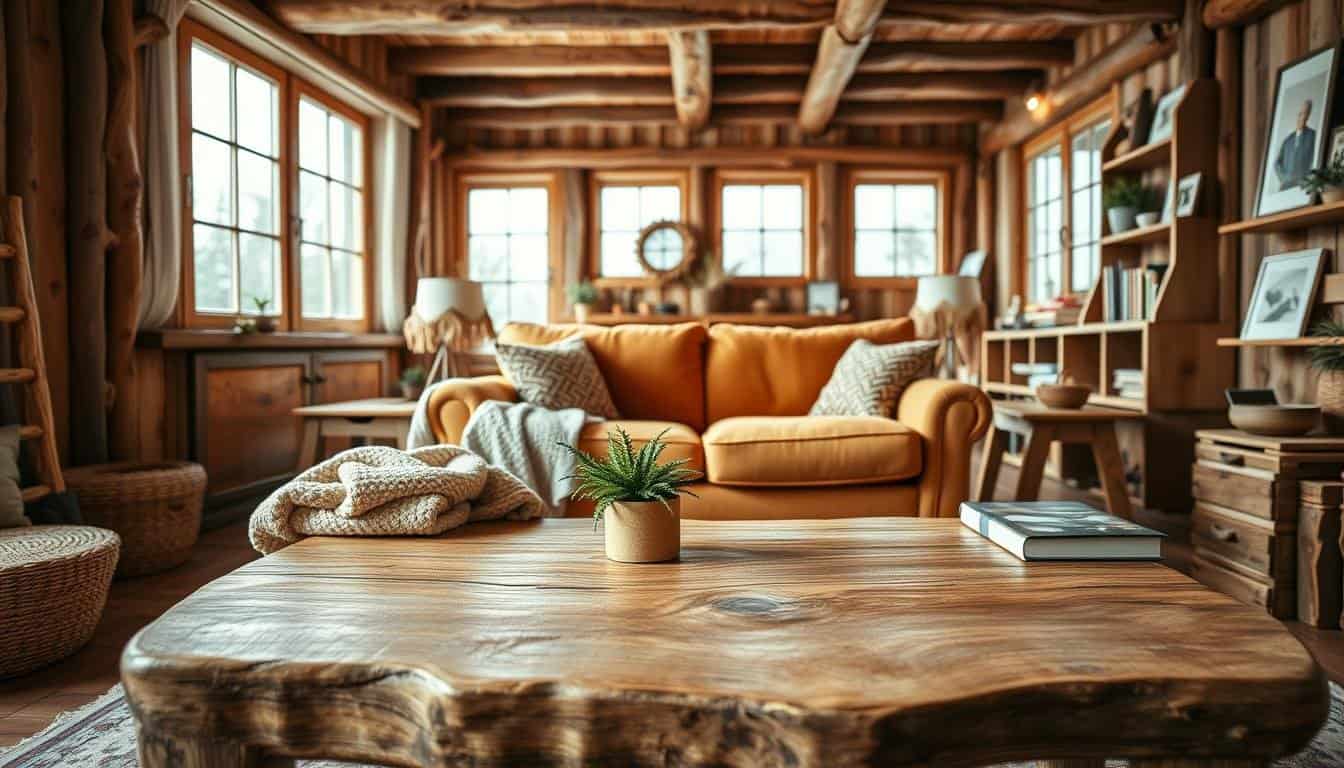 Cozy Living Room Wood Ideas