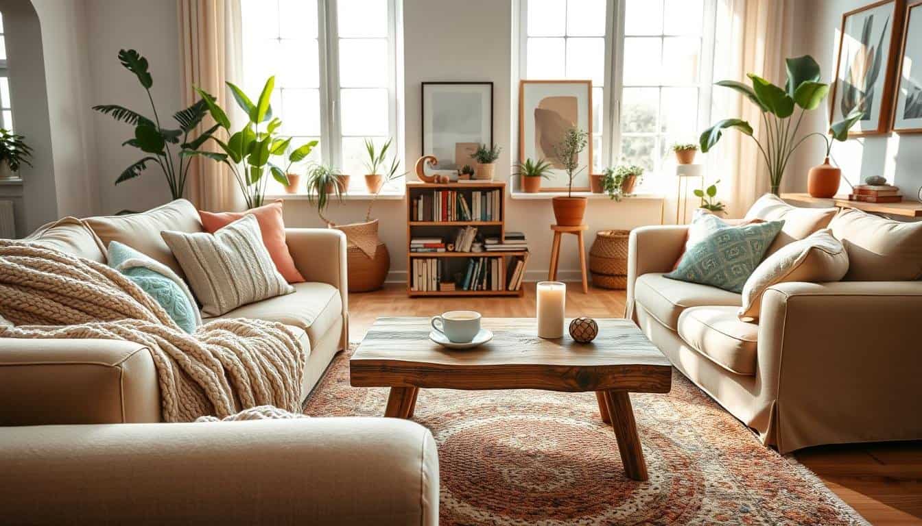 Warm Living Room Styling Ideas
