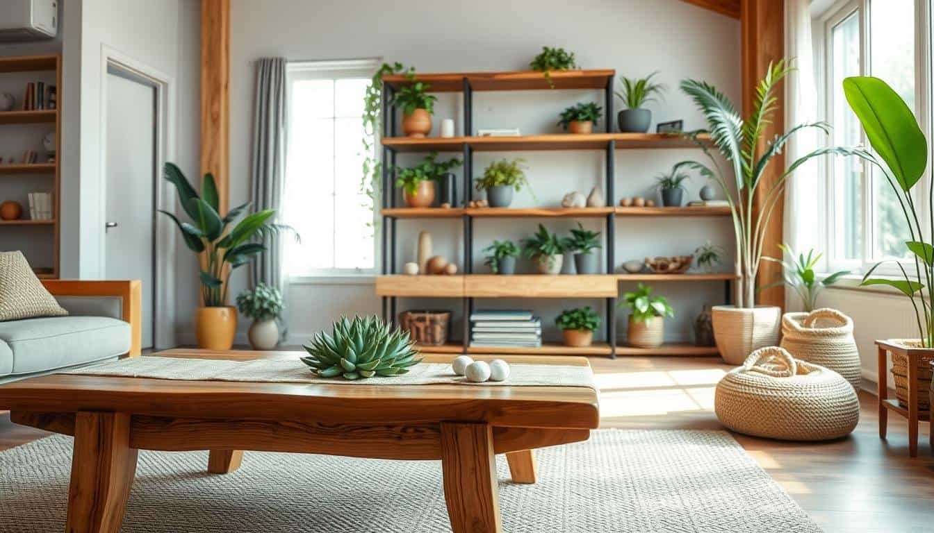Wood and Plant Styling That Feels Quiet and Intentional
