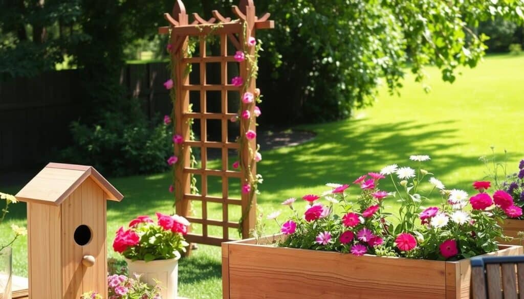 DIY Outdoor Garden Decor Ideas You Can Make from Scrap Wood