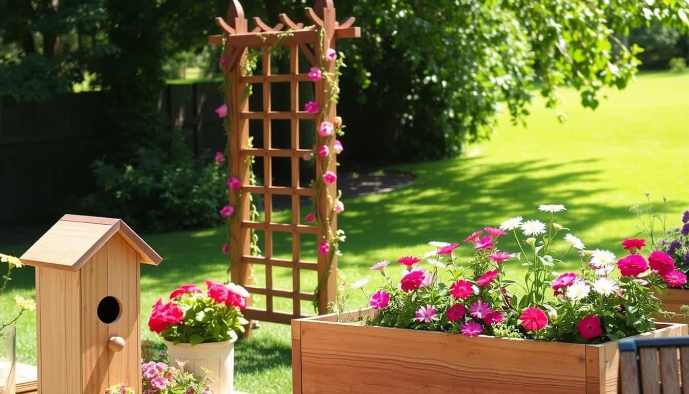 DIY Outdoor Garden Decor Ideas You Can Make from Scrap Wood