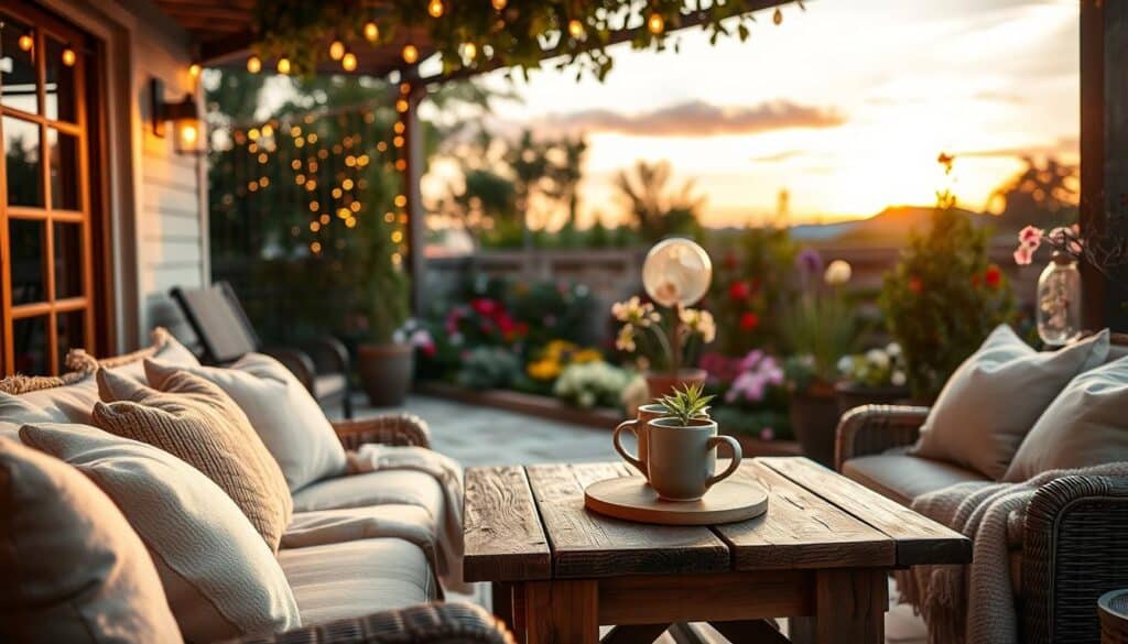 How to Create a Cozy Outdoor Space You Actually Want to Spend Time In