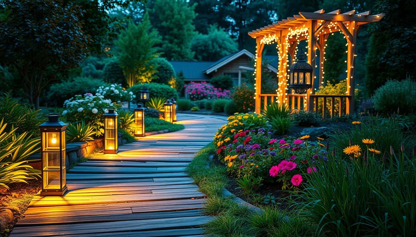 How to Light a Garden Path Without Hiring an Electrician