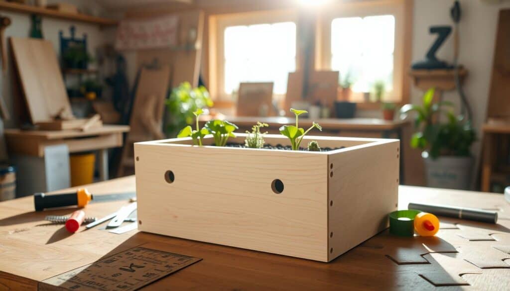 How to Make a Self-Watering Planter Box from a Single Sheet of Plywood