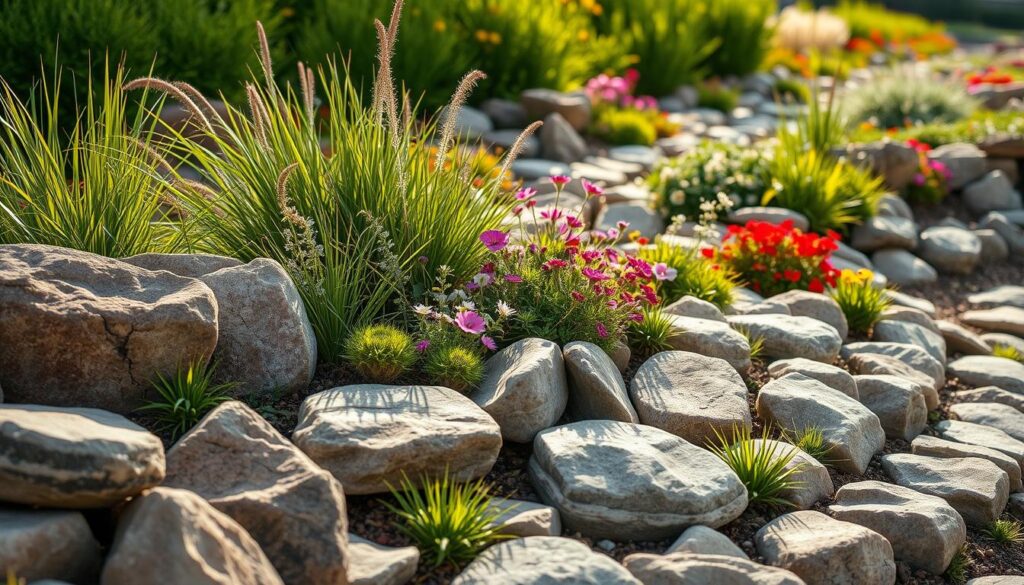 How to Use River Rocks and Native Plants to Accent Your Garden Beds