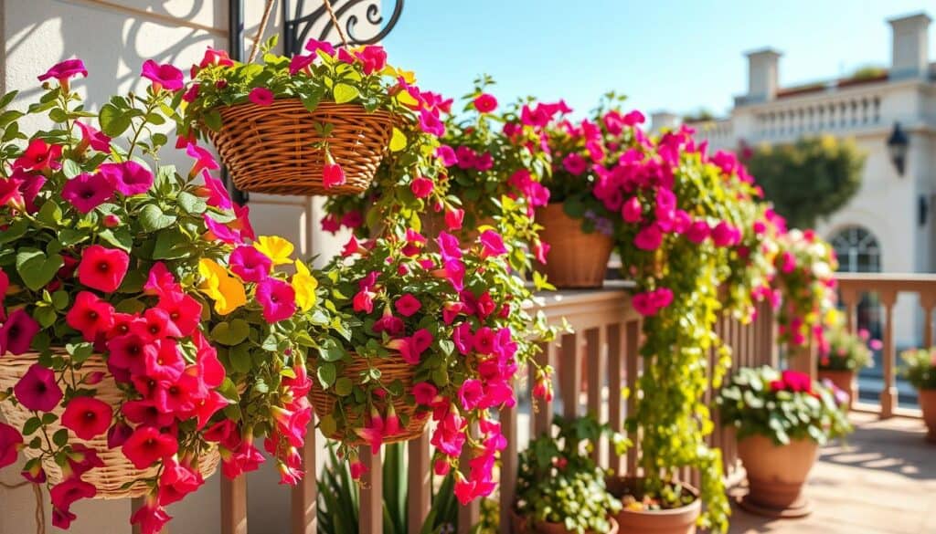 The Best Hanging Basket Plants for a Patio or Balcony Garden