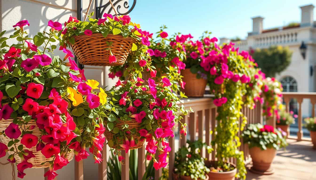 The Best Hanging Basket Plants for a Patio or Balcony Garden