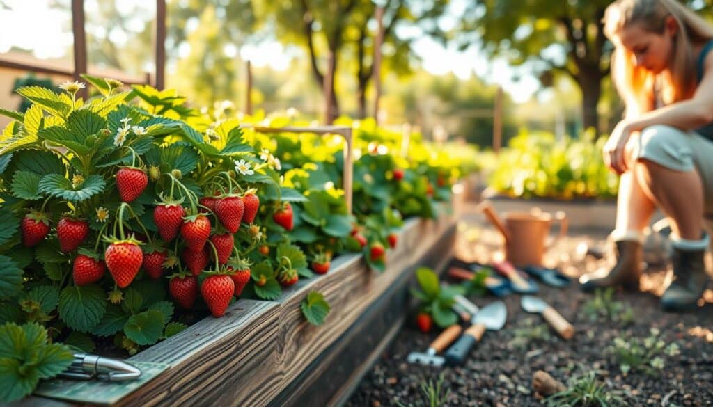 How to Grow Strawberries in a Raised Bed for a Summer-Long Harvest